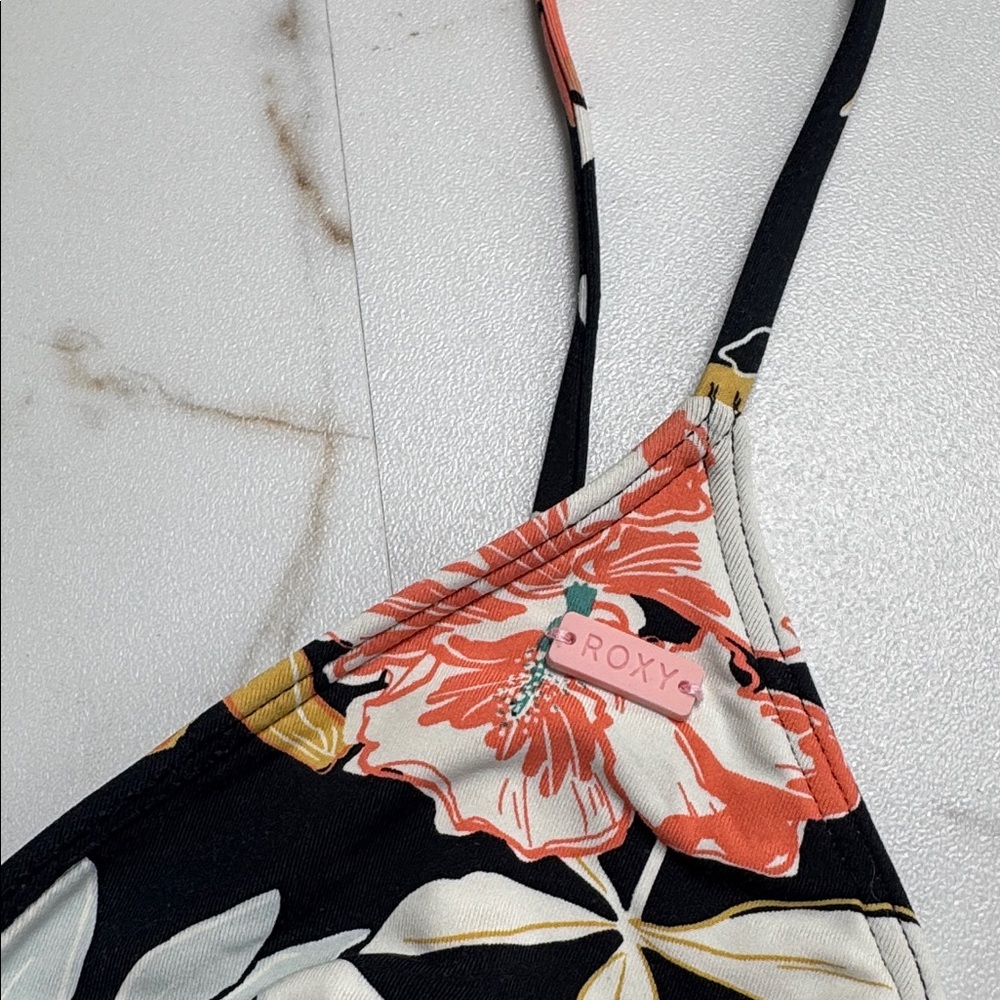 Roxy Beach Classics Fixed Triangle Bikini Top - A… - image 4